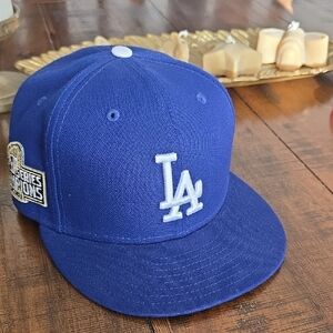New Era Blue LA Hat